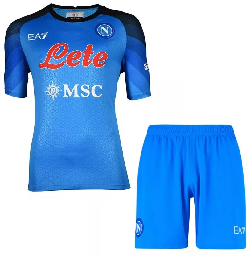 Kit infantil I Napoli 2022 2023 EA7 oficial 